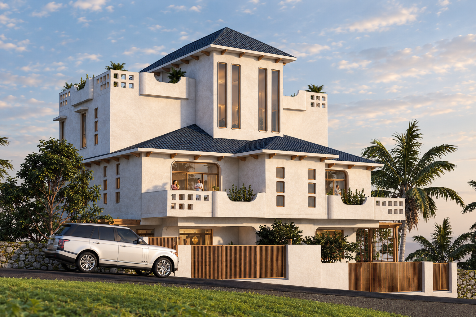 Twin Bungalow at Santacruz