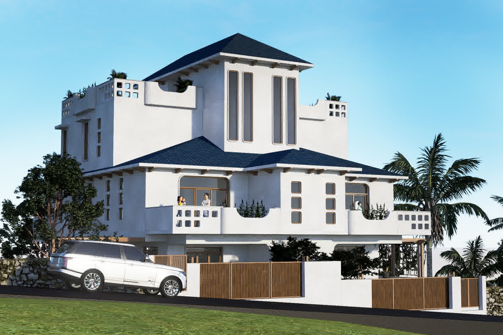 Twin Bungalow at Santacruz