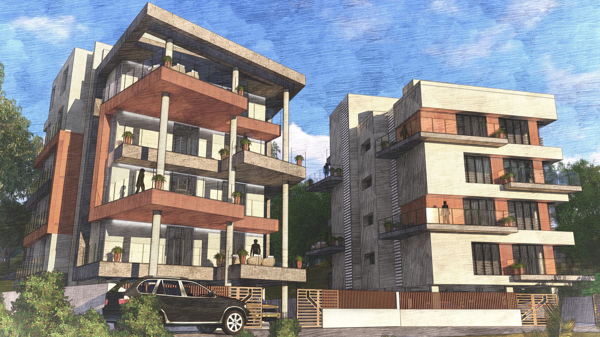 Apartments at Verem